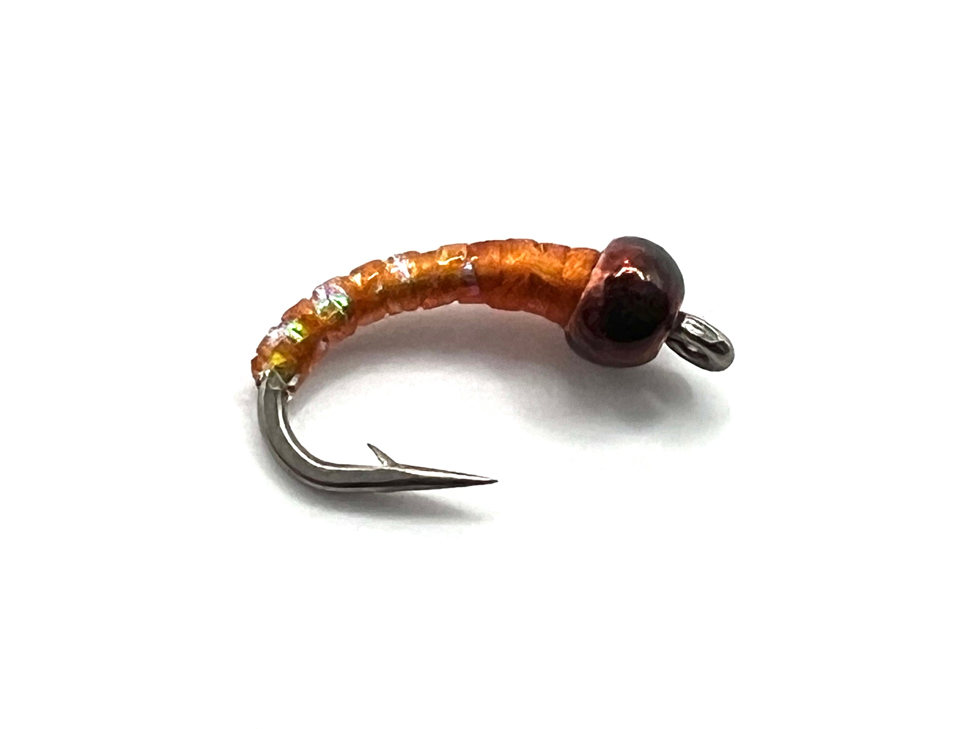 Burnt Orange Tubing Midge
