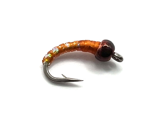 Burnt Orange Tubing Midge