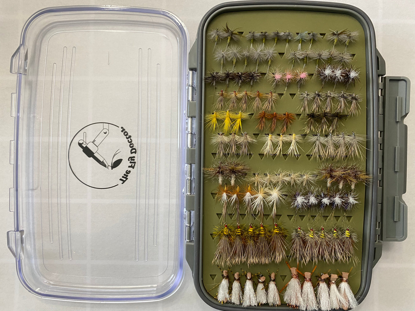 Double-sided silicone fly box