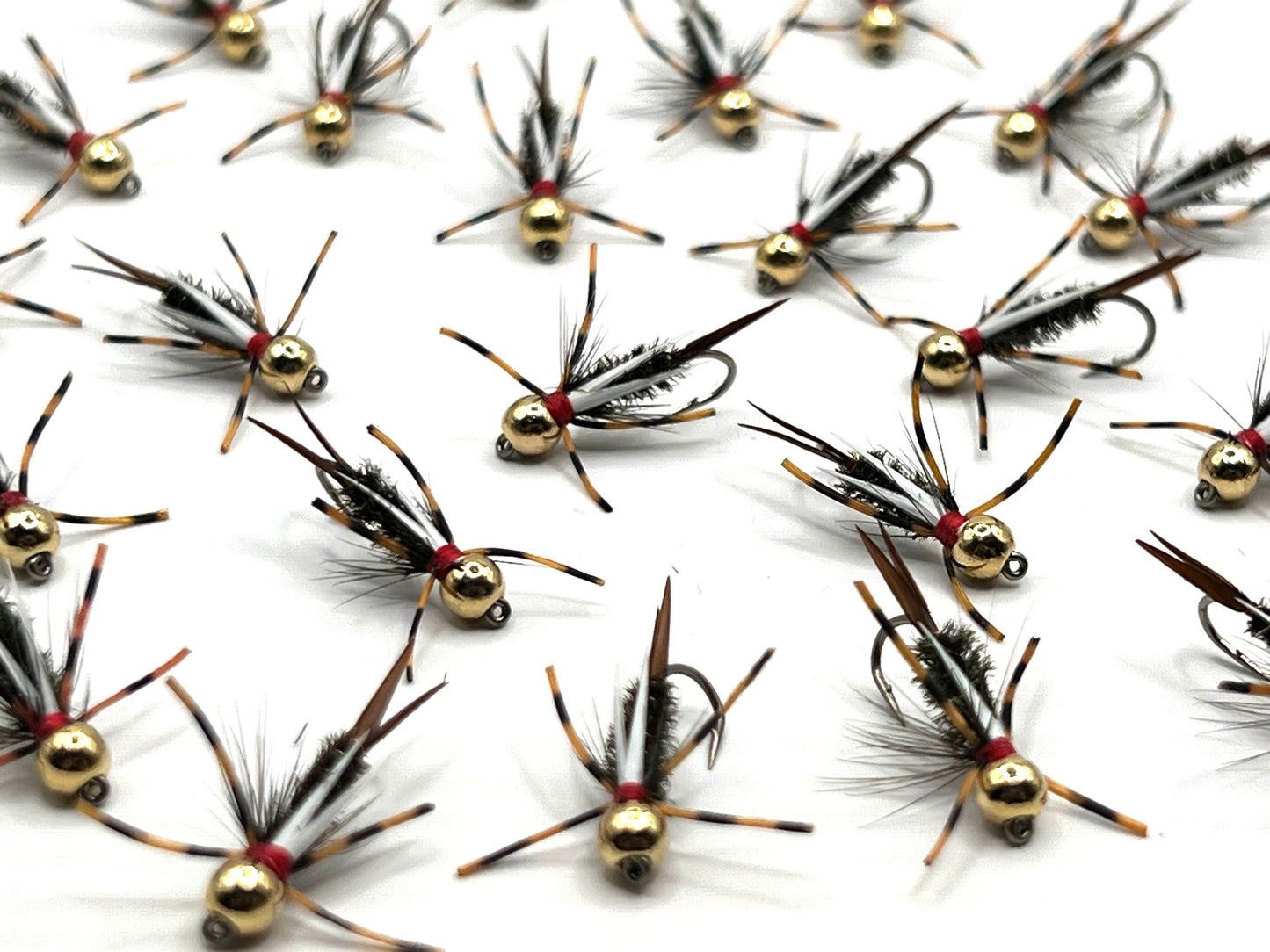 Size 10 Rubber-leg Prince Nymphs
