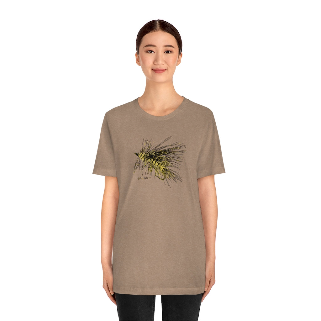 Unisex Adult Yellow Stimulator Short Sleeve Tee