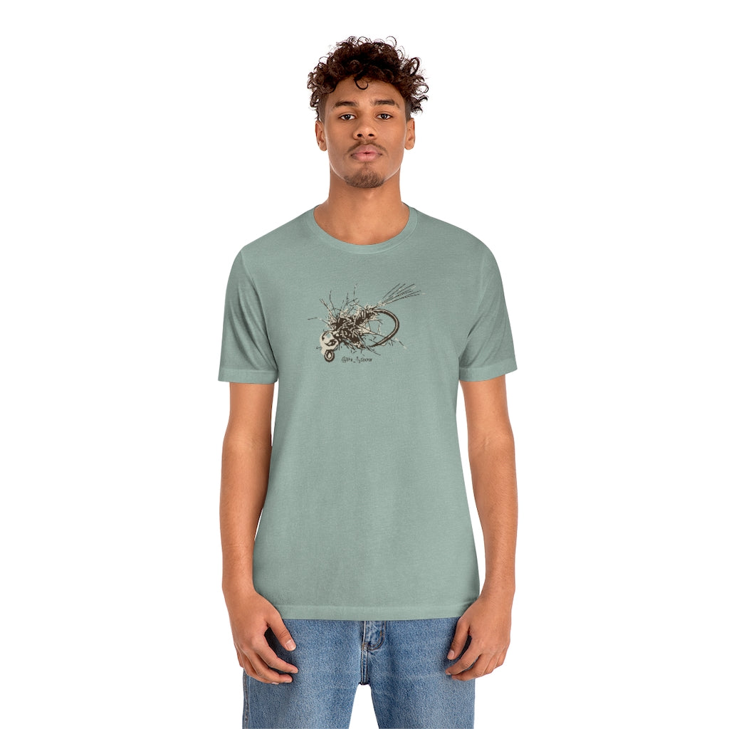 Unisex Adult Hares Ear Short Sleeve Tee
