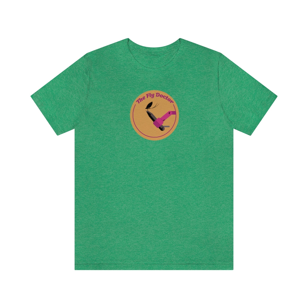 Fly Doctor Logo Adult Unisex Jersey Short Sleeve Tee
