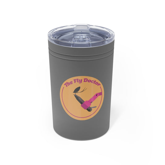 Fly Doctor Logo Vacuum Tumbler & Insulator, 11oz.