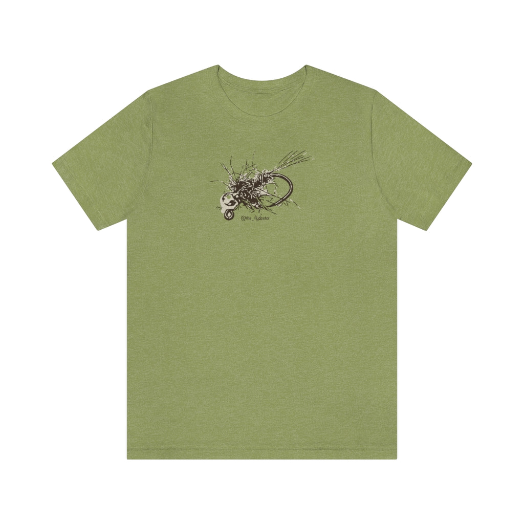 Unisex Adult Hares Ear Short Sleeve Tee