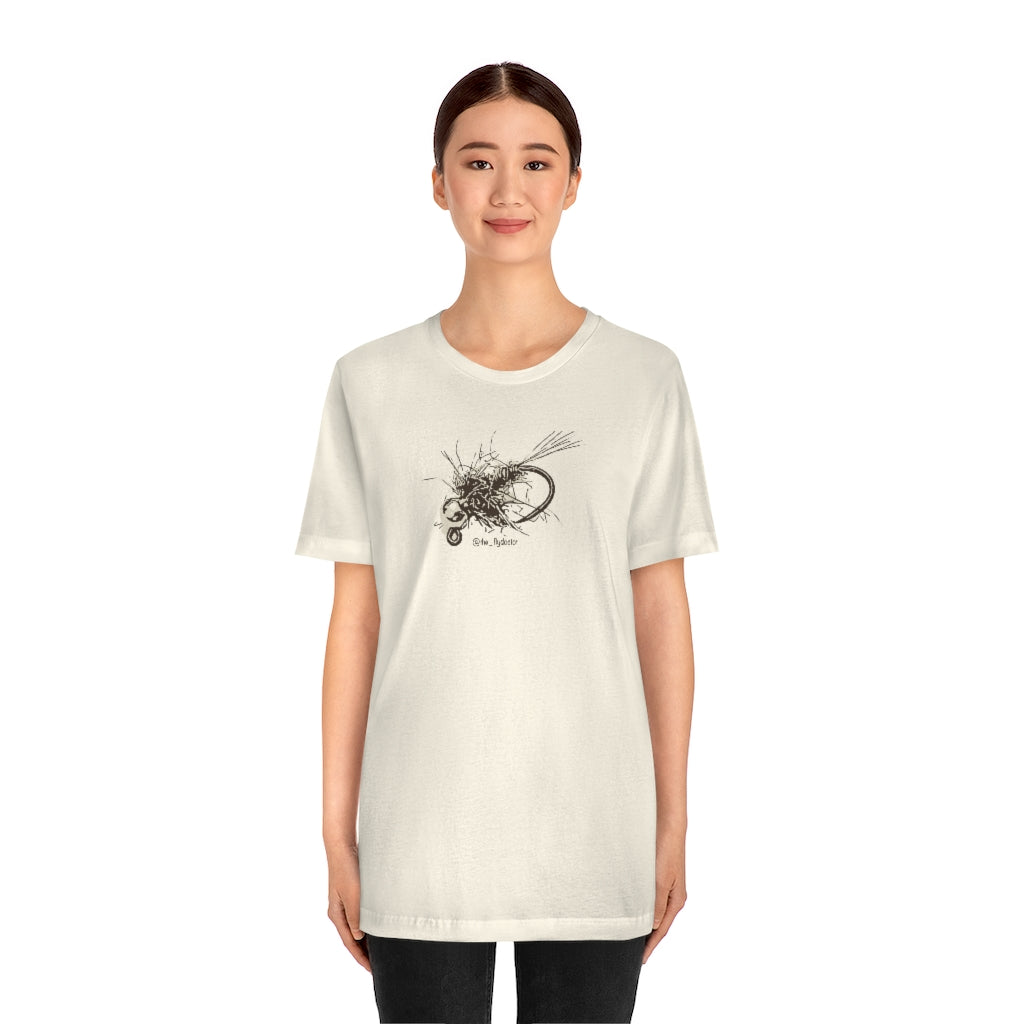 Unisex Adult Hares Ear Short Sleeve Tee