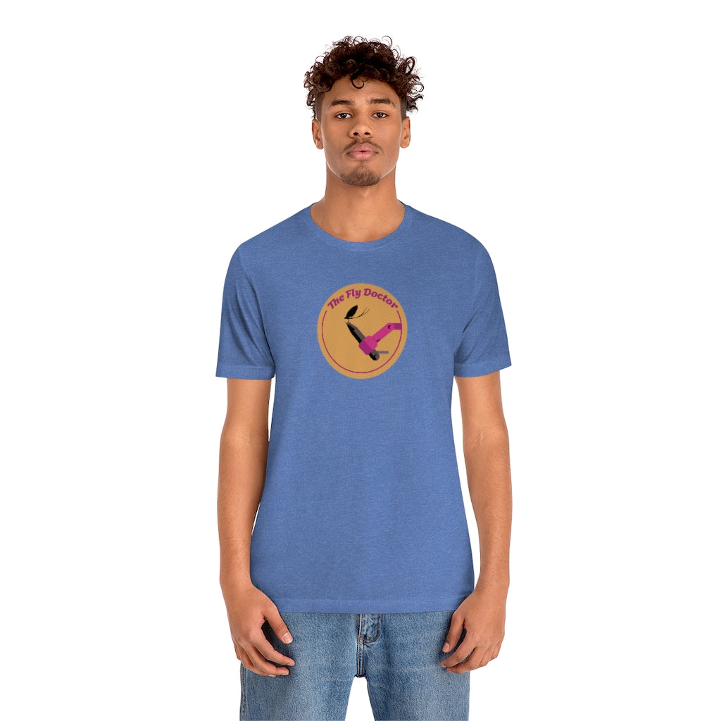 Fly Doctor Logo Adult Unisex Jersey Short Sleeve Tee