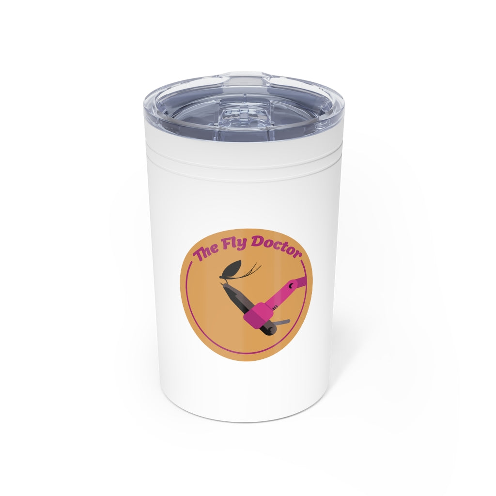 Fly Doctor Logo Vacuum Tumbler & Insulator, 11oz.