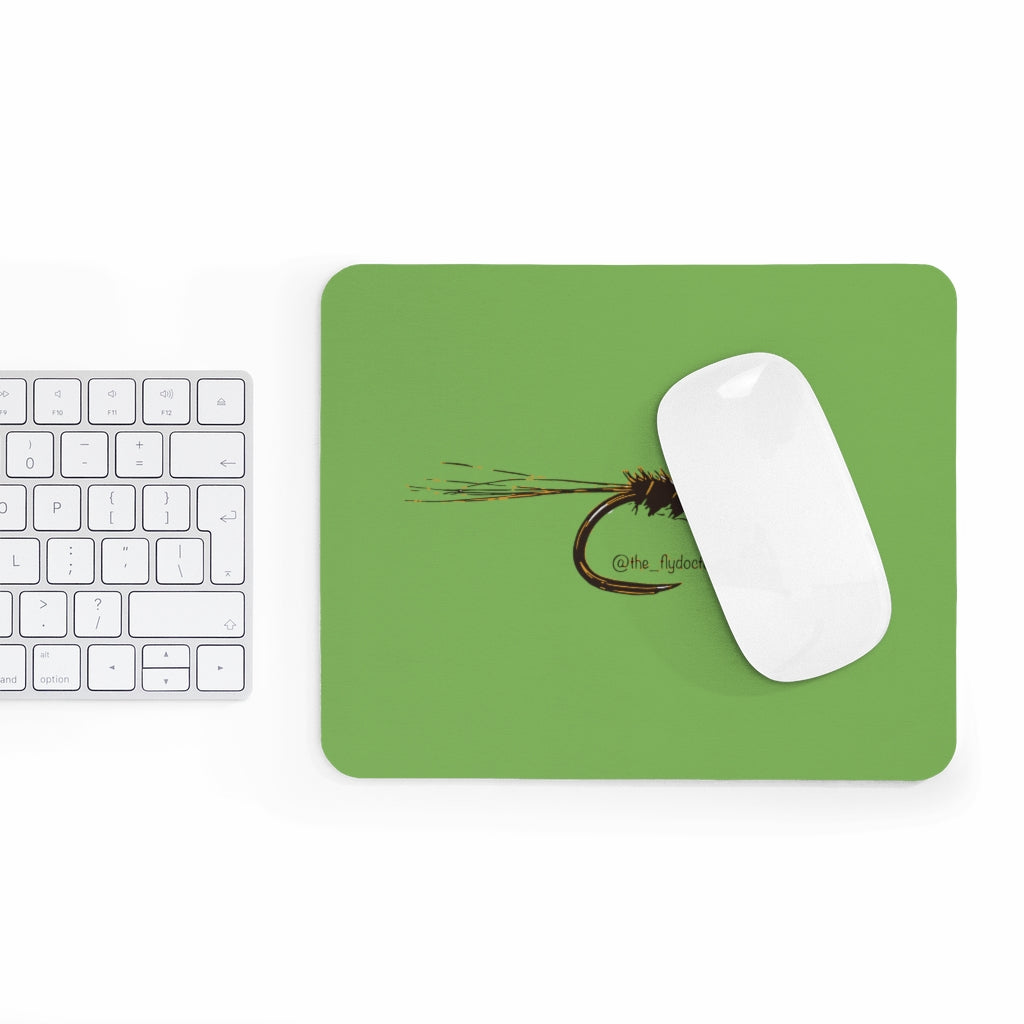 Peacock Frenchie Mouse Pad (EU)