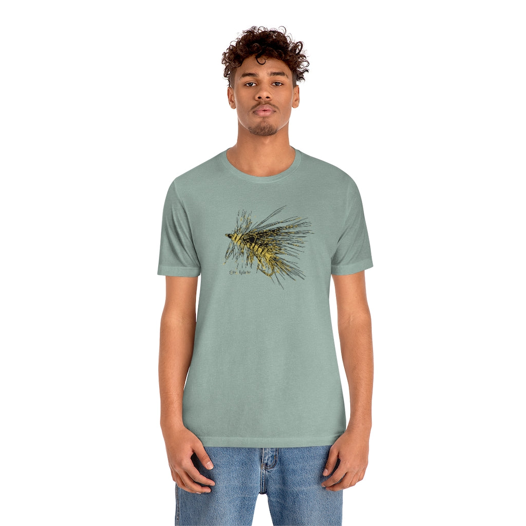 Unisex Adult Yellow Stimulator Short Sleeve Tee