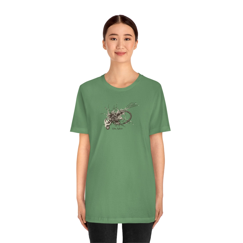 Unisex Adult Hares Ear Short Sleeve Tee