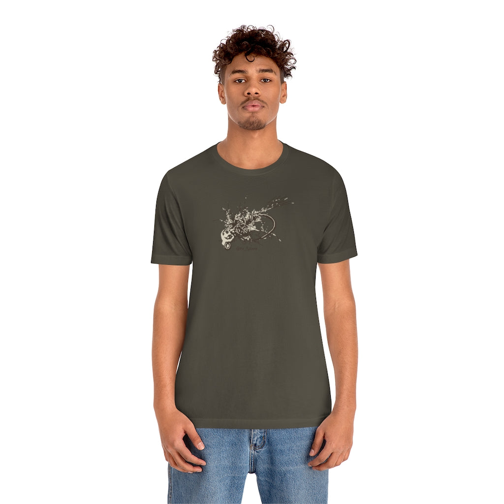 Unisex Adult Hares Ear Short Sleeve Tee