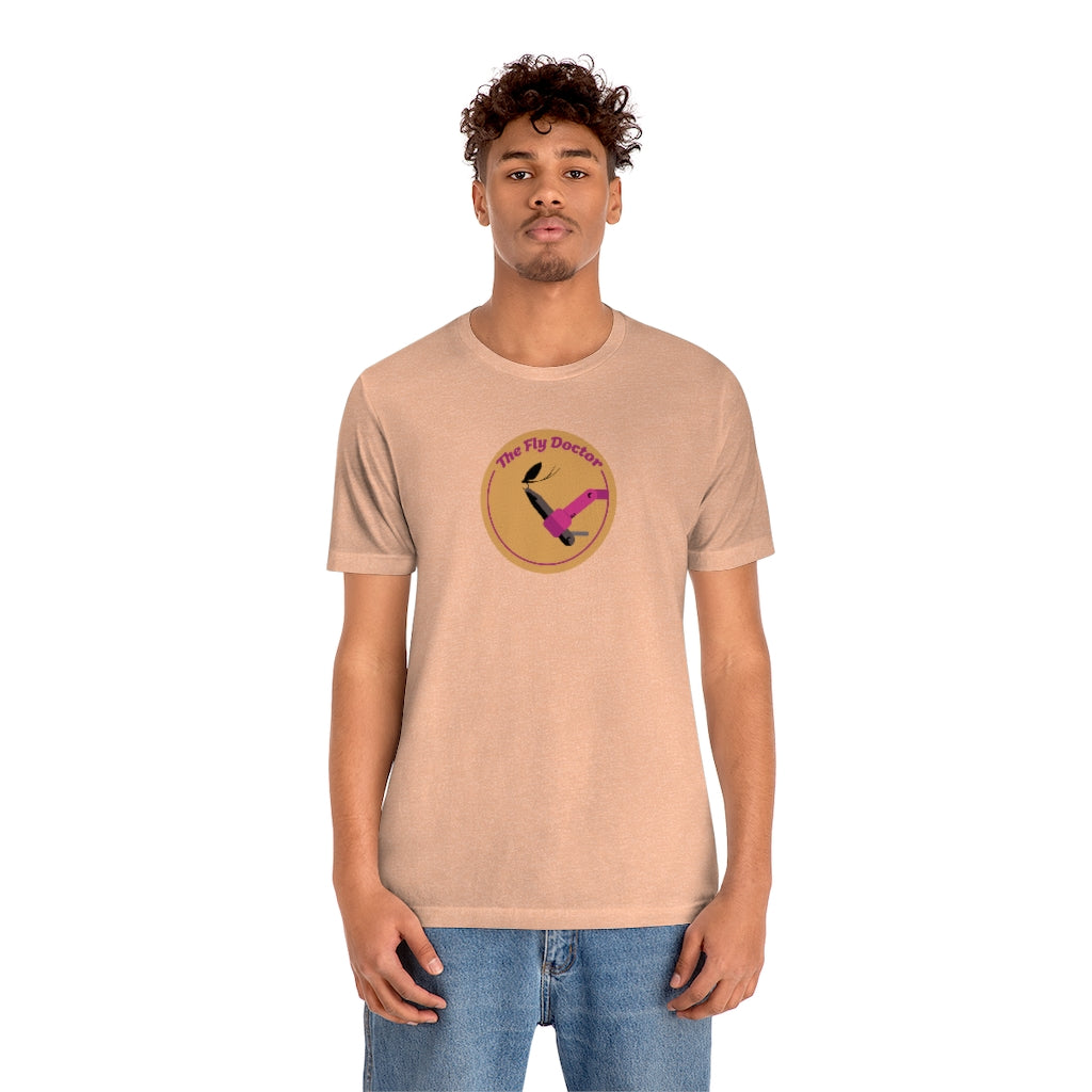 Fly Doctor Logo Adult Unisex Jersey Short Sleeve Tee