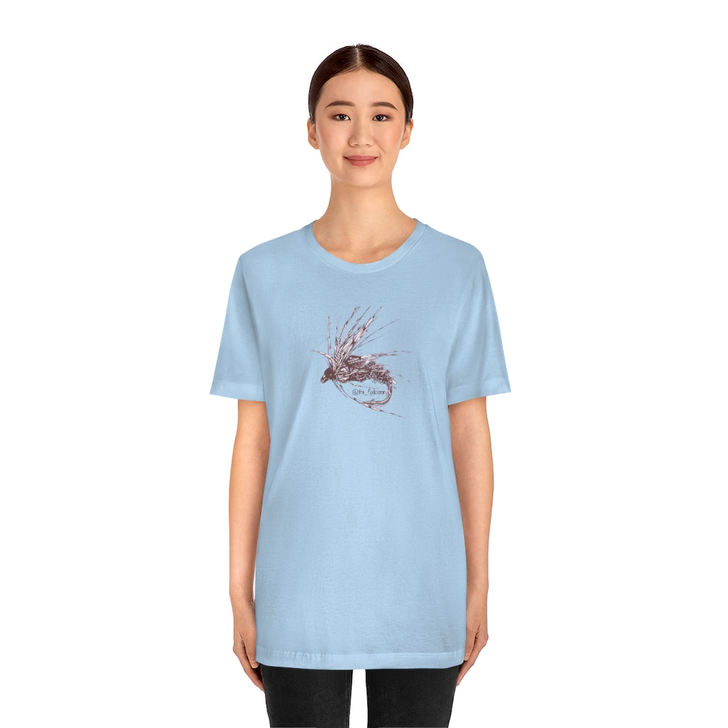Unisex Adult Holy Grail Caddis Emerger Short Sleeve Tee