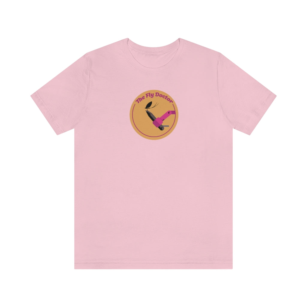 Fly Doctor Logo Adult Unisex Jersey Short Sleeve Tee