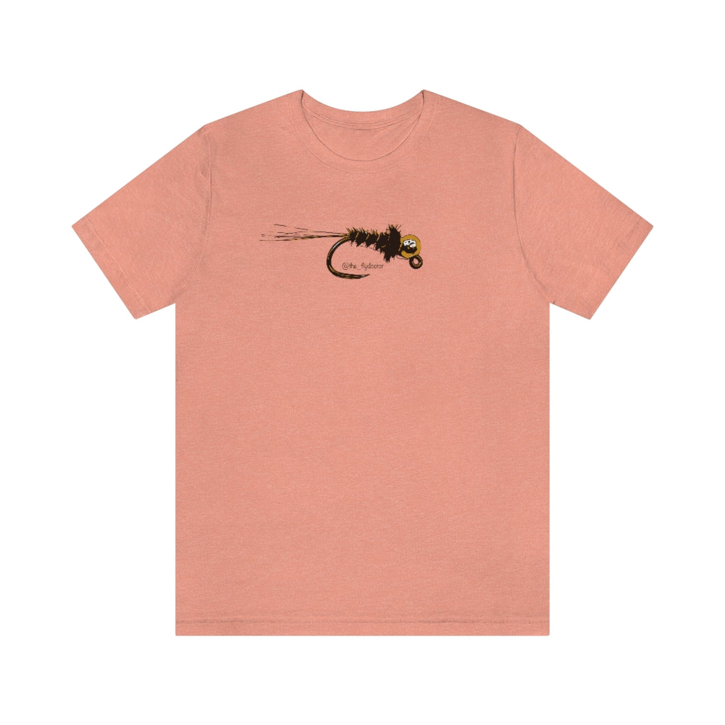 Peacock Frenchie Short Sleeve Tee