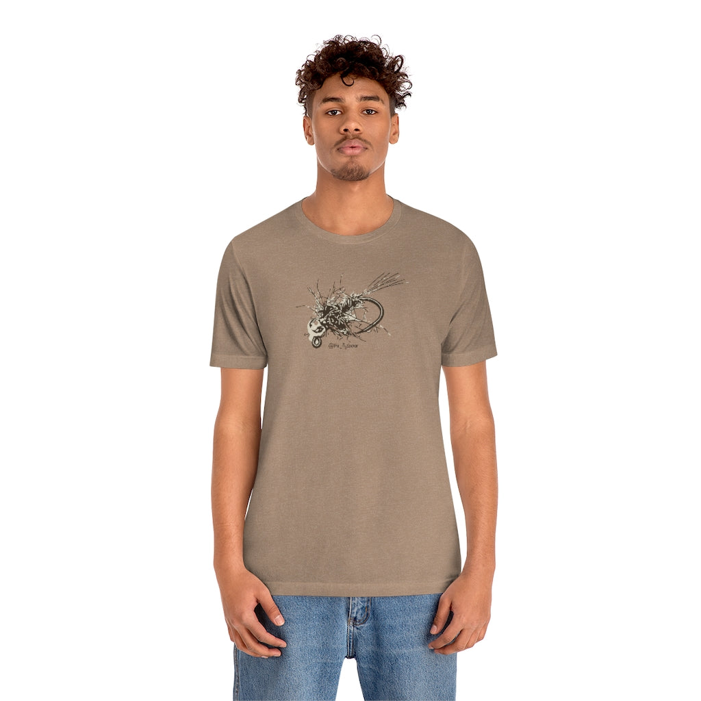 Unisex Adult Hares Ear Short Sleeve Tee