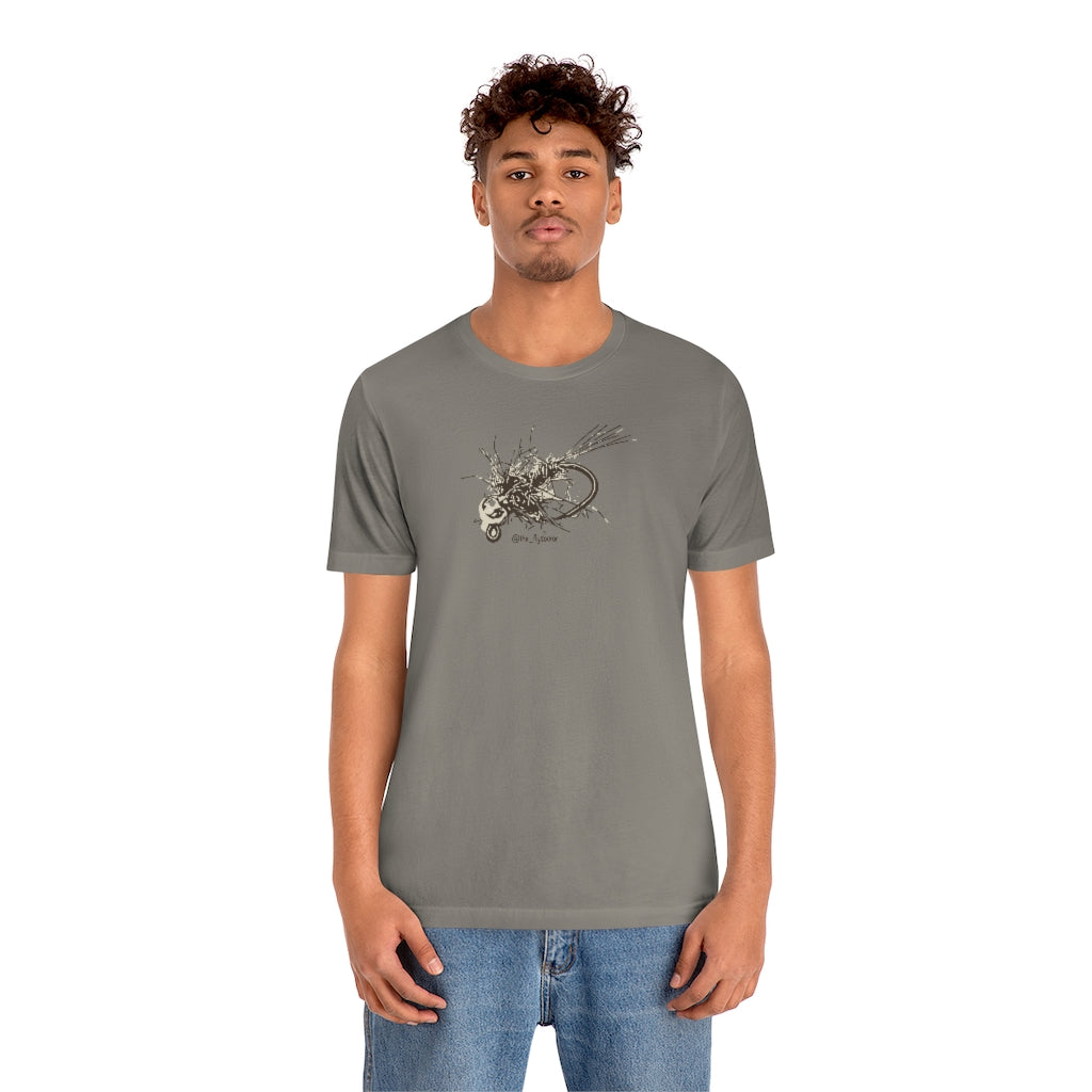 Unisex Adult Hares Ear Short Sleeve Tee