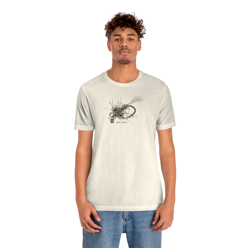 Unisex Adult Hares Ear Short Sleeve Tee