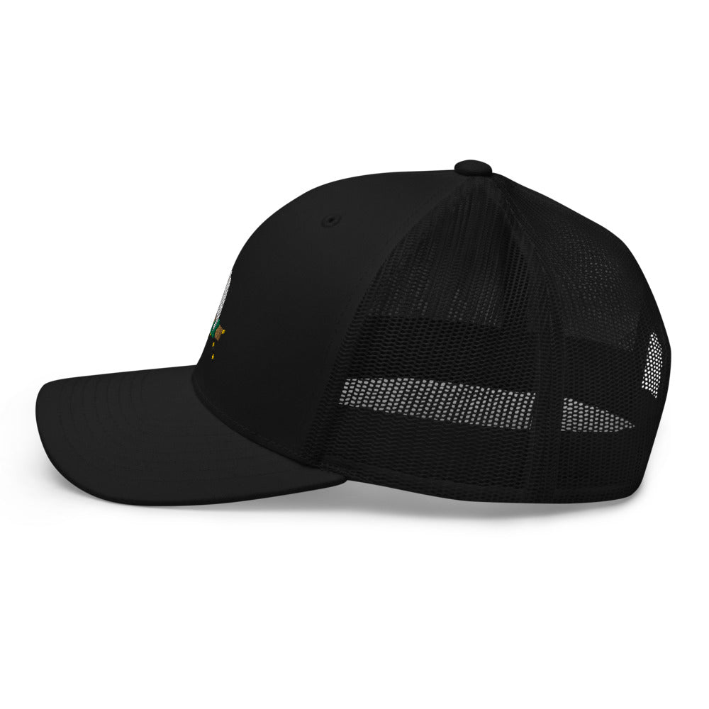 Unisex Adult Mini Chernobyl Retro Trucker Hat | Yupoong 6606