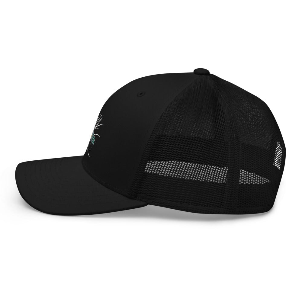 Unisex Adult Holy Grail Caddis Emerger Retro Trucker Hat | Yupoong 6606