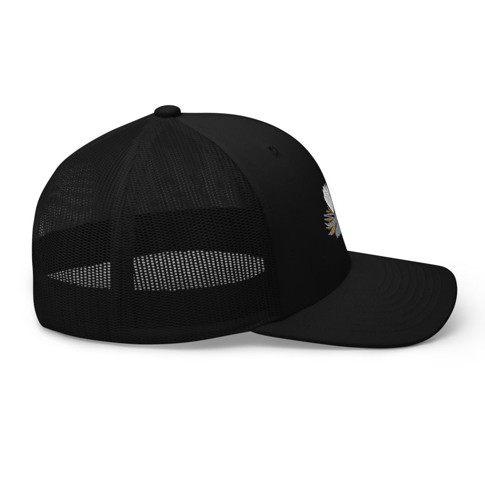 Unisex Adult Parachute Adams Retro Trucker Hat | Yupoong 6606