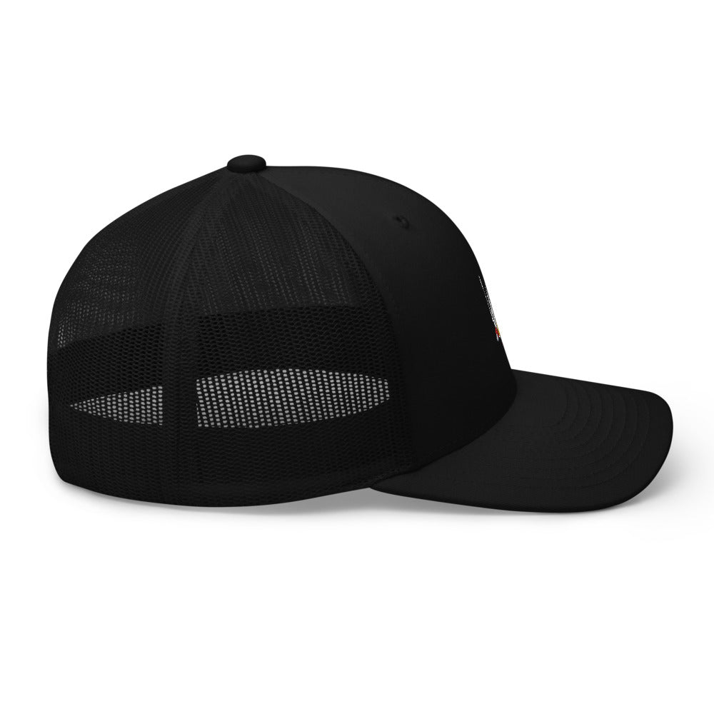 Unisex Adult Holy Grail Caddis Emerger Retro Trucker Hat | Yupoong 6606