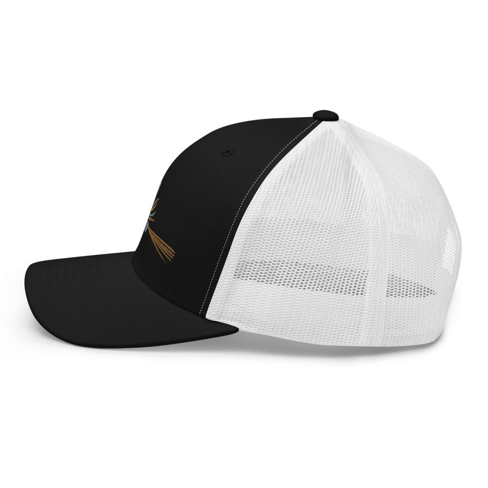 Unisex Adult Parachute Adams Retro Trucker Hat | Yupoong 6606