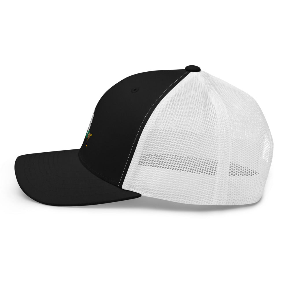 Unisex Adult Mini Chernobyl Retro Trucker Hat | Yupoong 6606