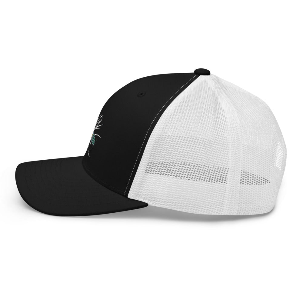 Unisex Adult Holy Grail Caddis Emerger Retro Trucker Hat | Yupoong 6606