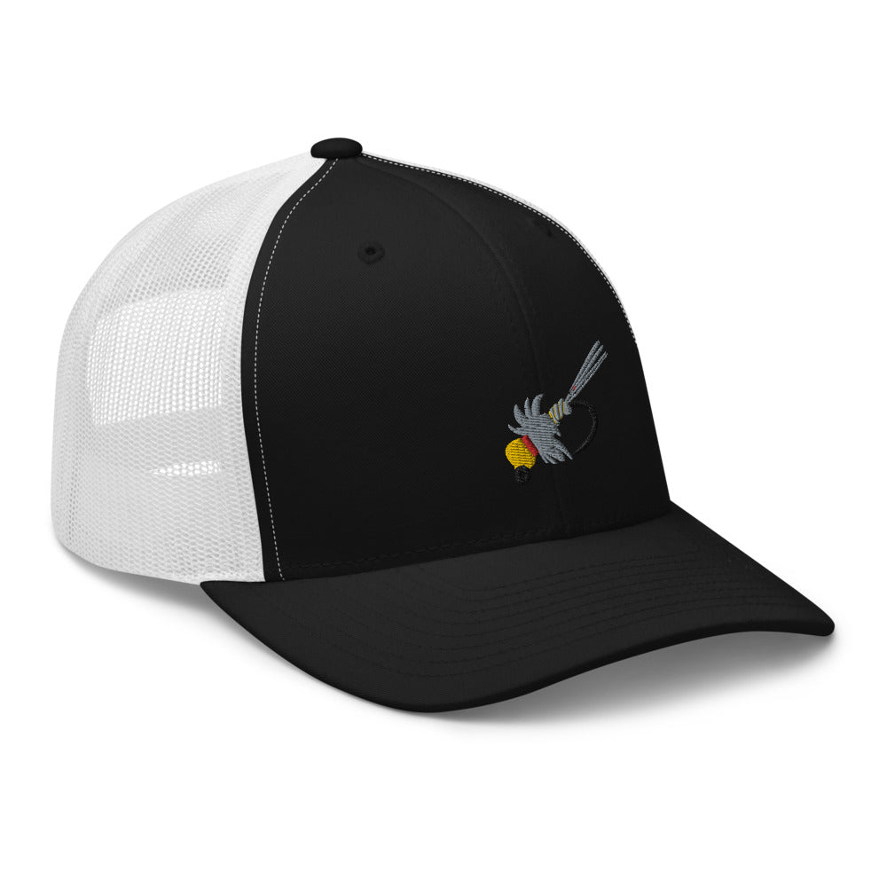 Unisex Adult Hares Ear Retro Trucker Hat | Yupoong 6606