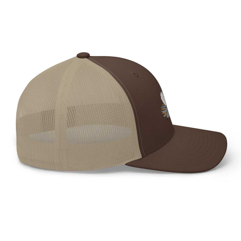 Unisex Adult Parachute Adams Retro Trucker Hat | Yupoong 6606