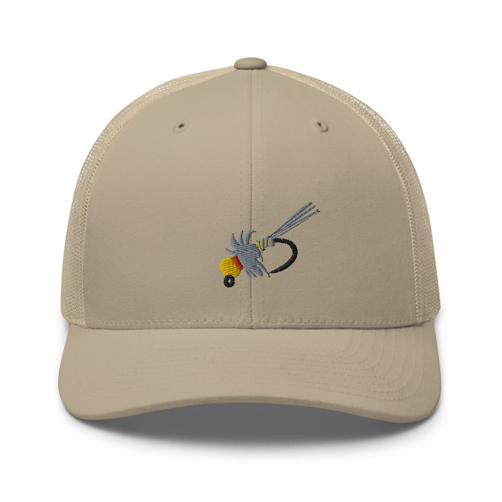 Unisex Adult Hares Ear Retro Trucker Hat | Yupoong 6606