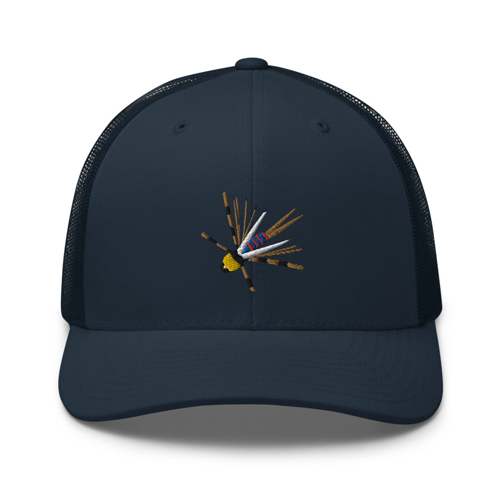 Unisex Adult Montana Prince Nymph Retro Trucker Hat | Yupoong 6606