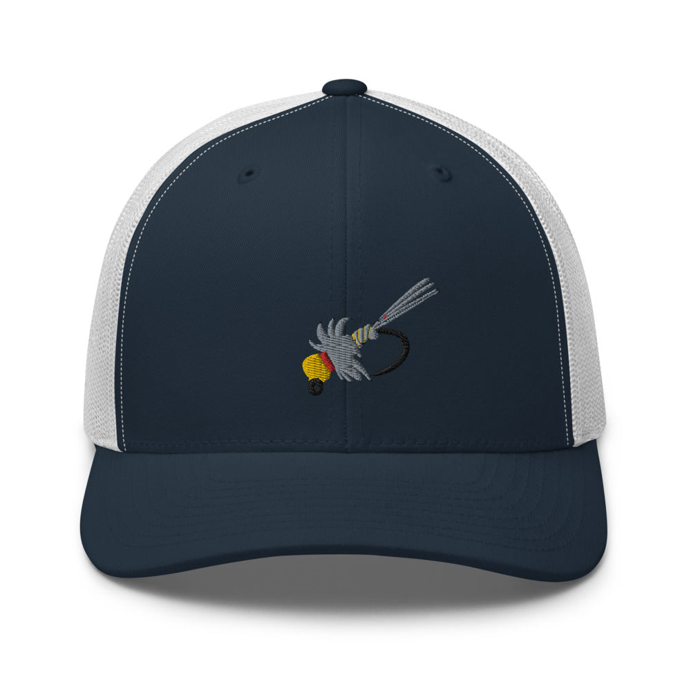 Unisex Adult Hares Ear Retro Trucker Hat | Yupoong 6606