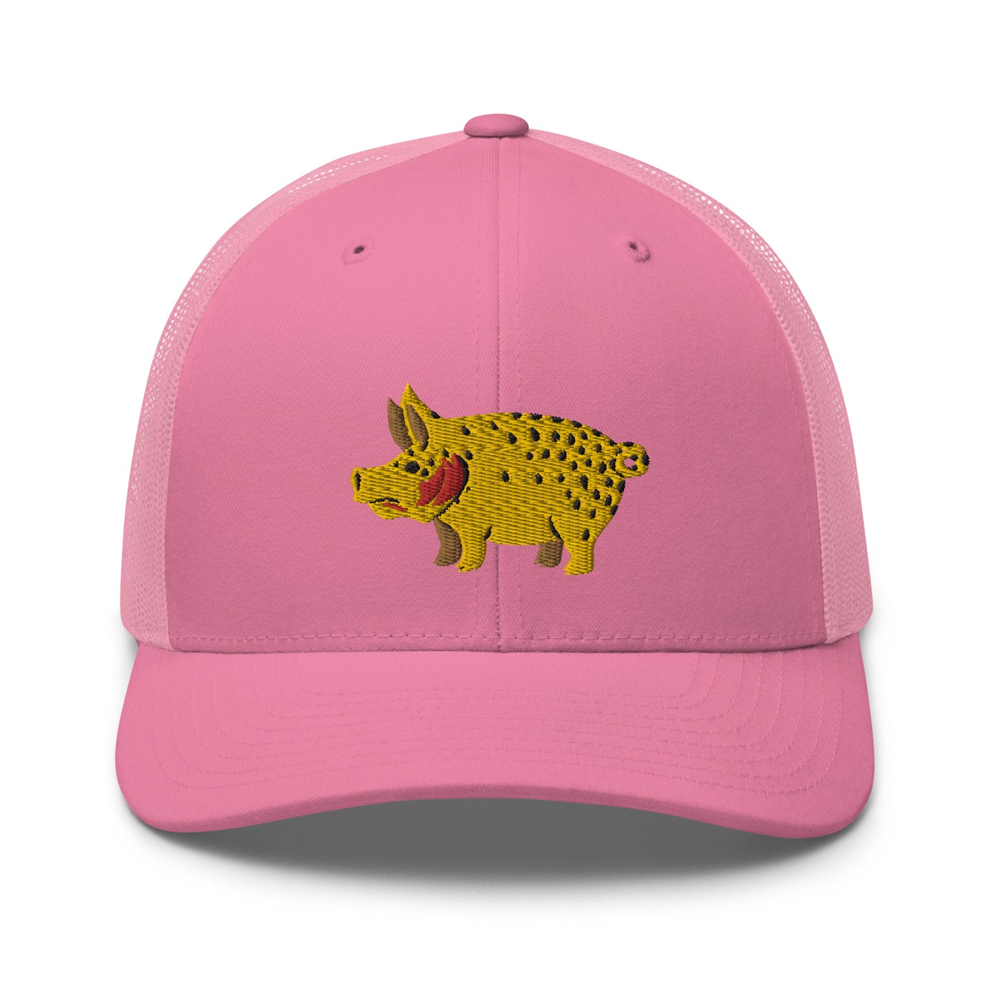 Unisex Adult Cutthroat Pig Trucker Hat | Yupoong 6606