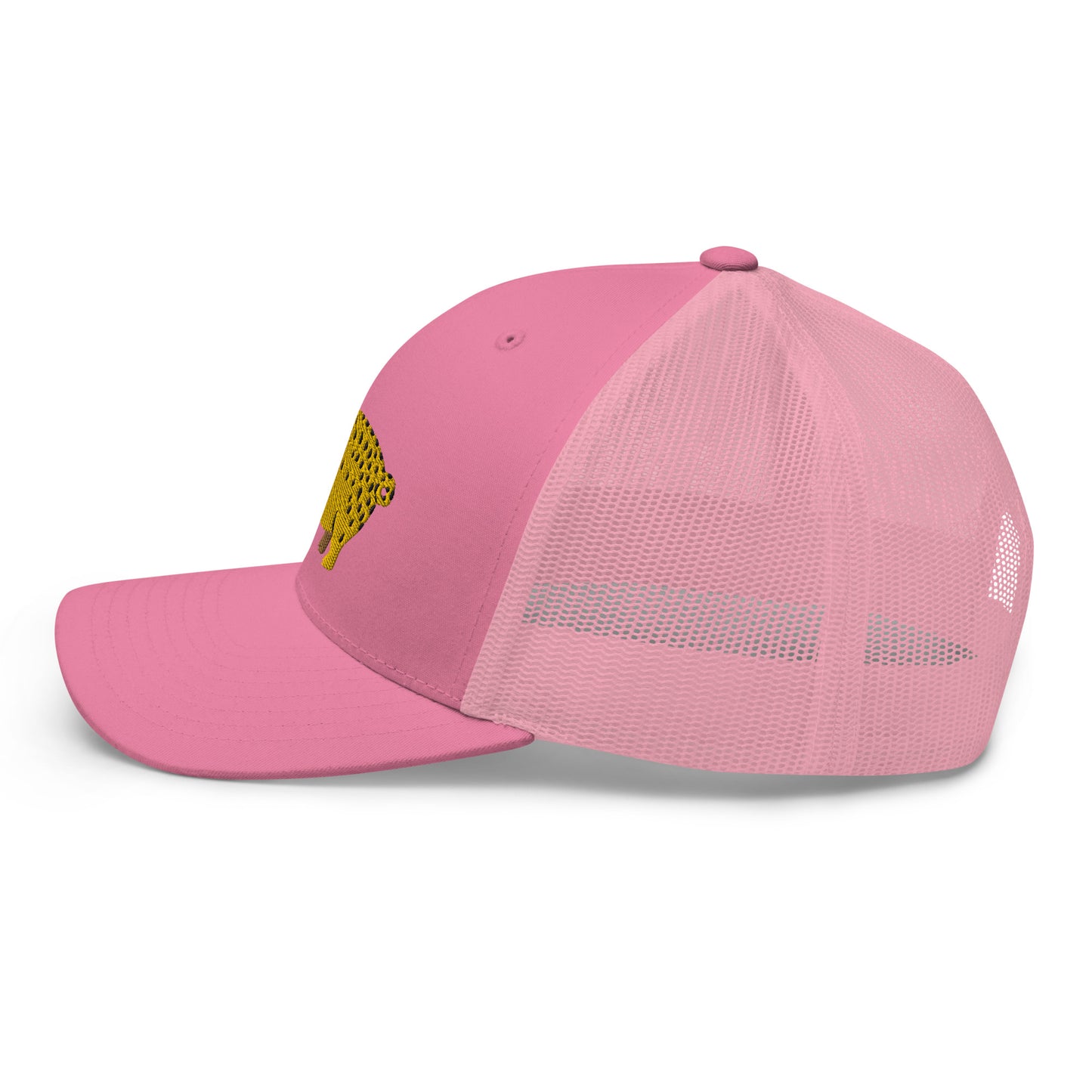Unisex Adult Cutthroat Pig Trucker Hat | Yupoong 6606