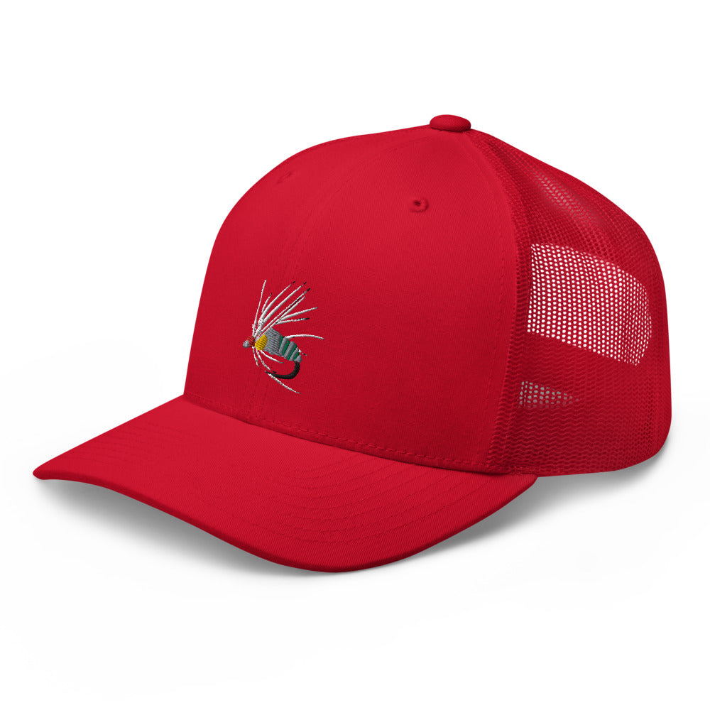 Unisex Adult Holy Grail Caddis Emerger Retro Trucker Hat | Yupoong 6606