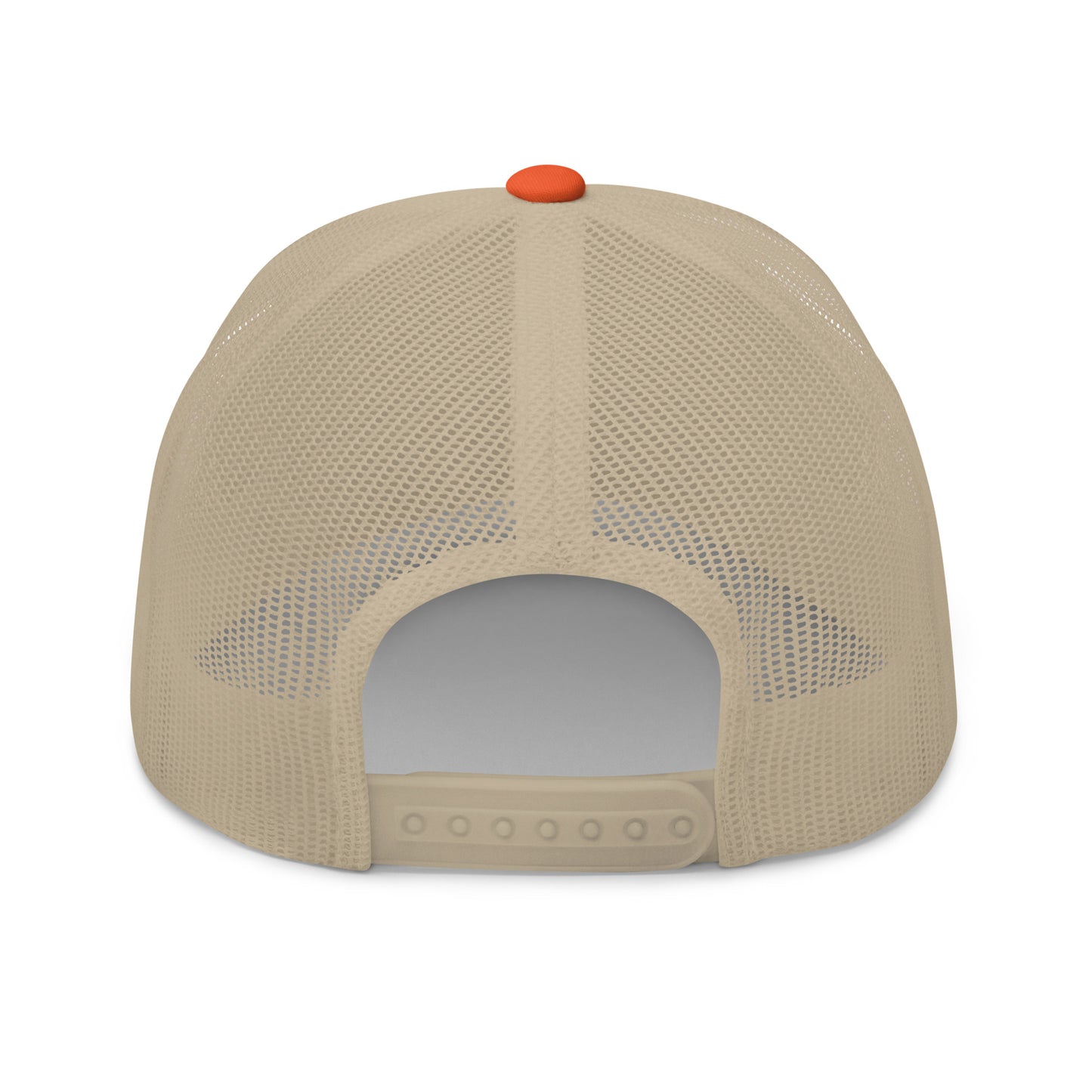 Unisex Adult Brown Trout Trucker Hat | Yupoong 6606