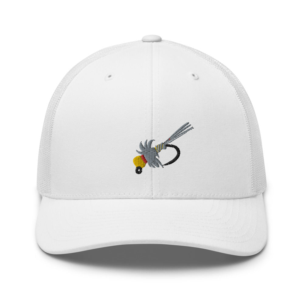 Unisex Adult Hares Ear Retro Trucker Hat | Yupoong 6606