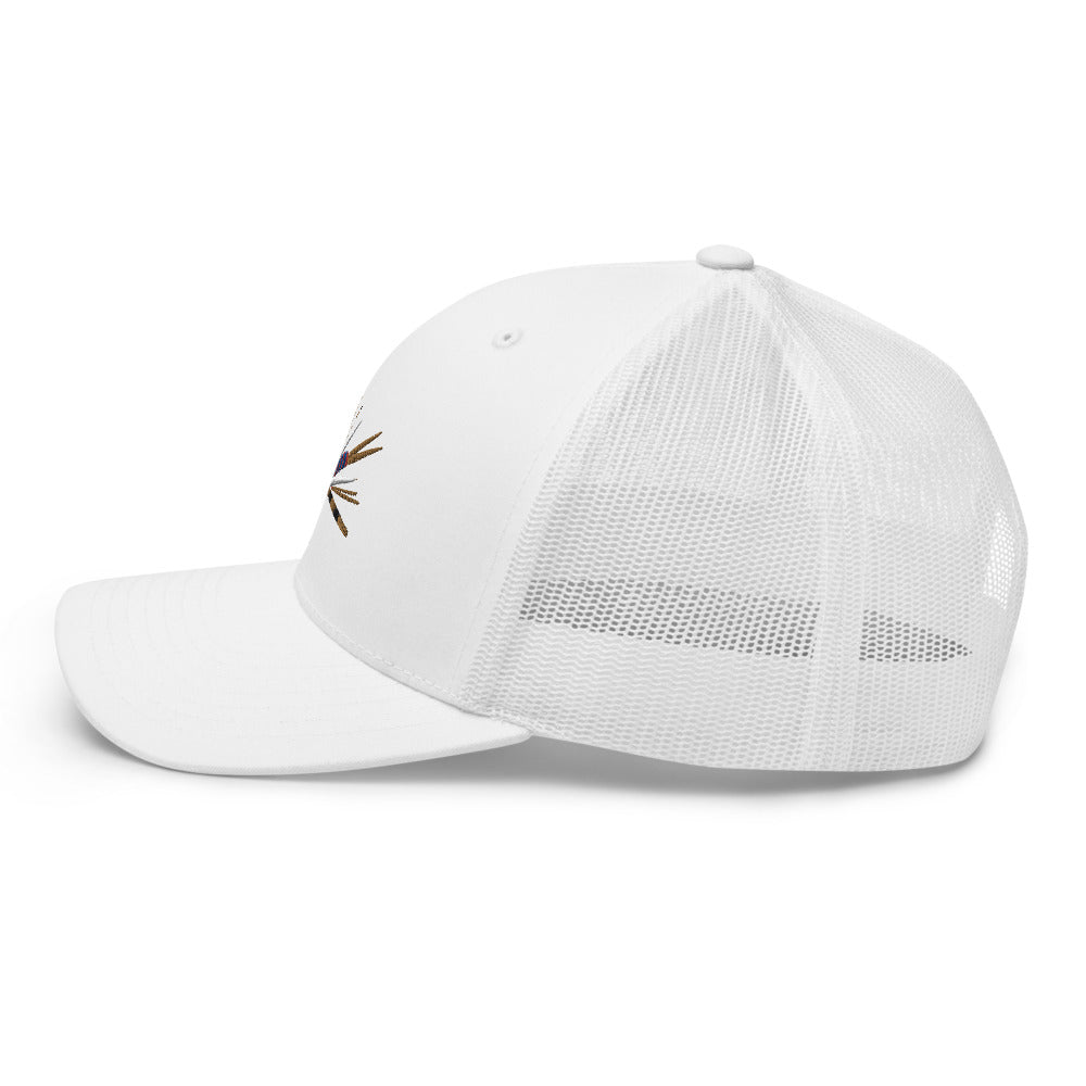 Unisex Adult Montana Prince Nymph Retro Trucker Hat | Yupoong 6606