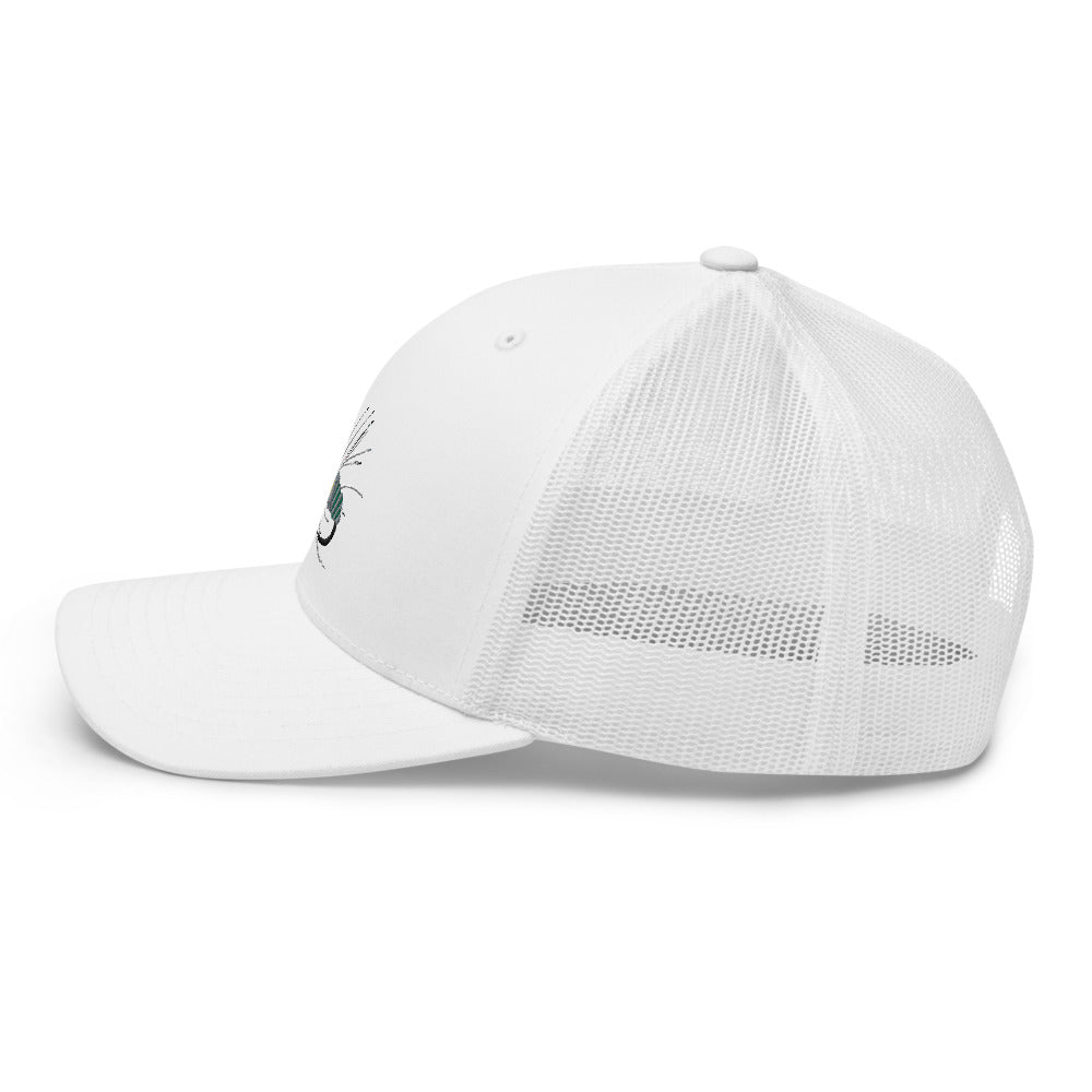 Unisex Adult Holy Grail Caddis Emerger Retro Trucker Hat | Yupoong 6606