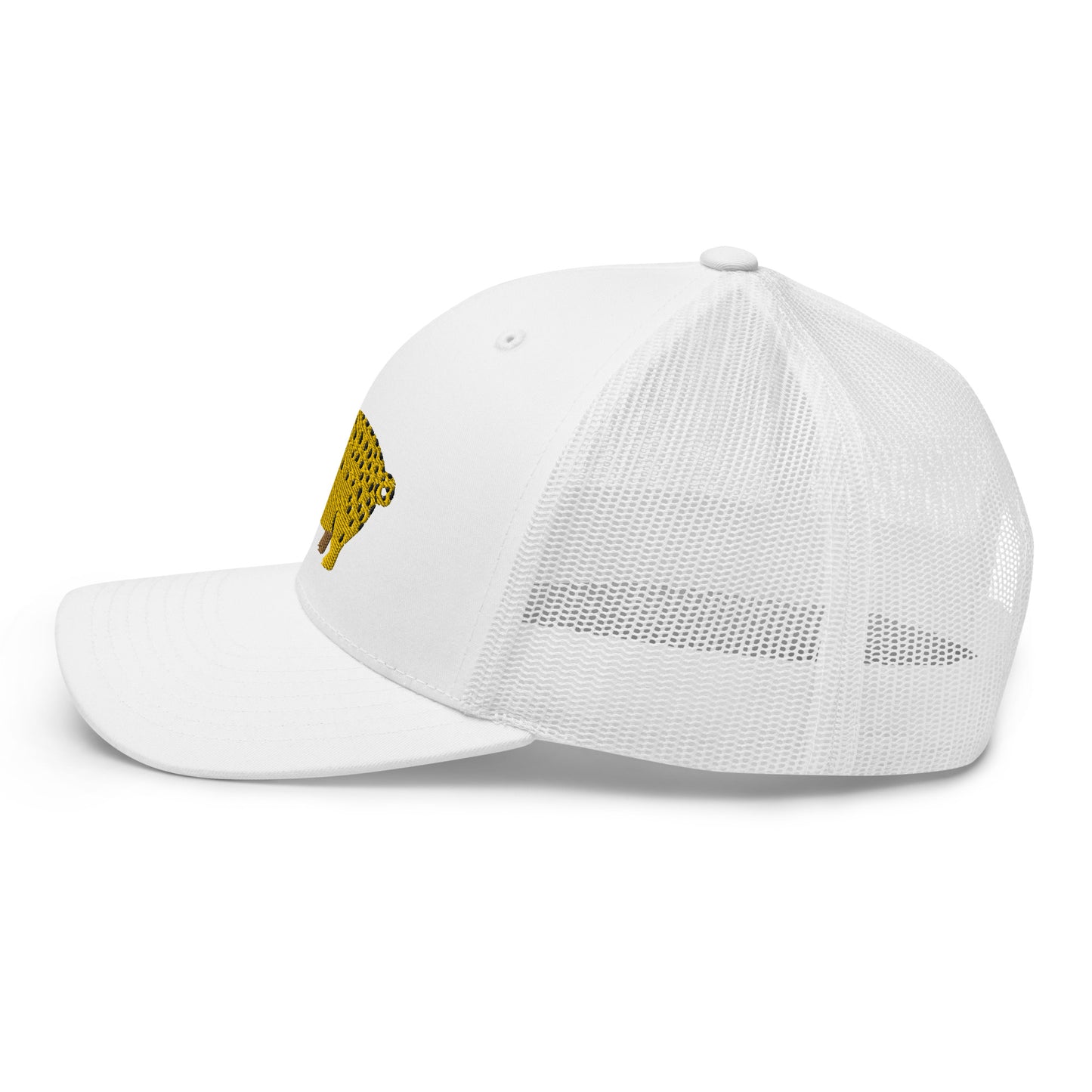 Unisex Adult Cutthroat Pig Trucker Hat | Yupoong 6606