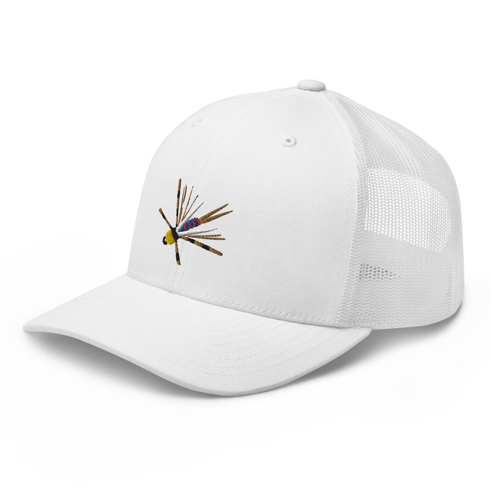 Unisex Adult Montana Prince Nymph Retro Trucker Hat | Yupoong 6606