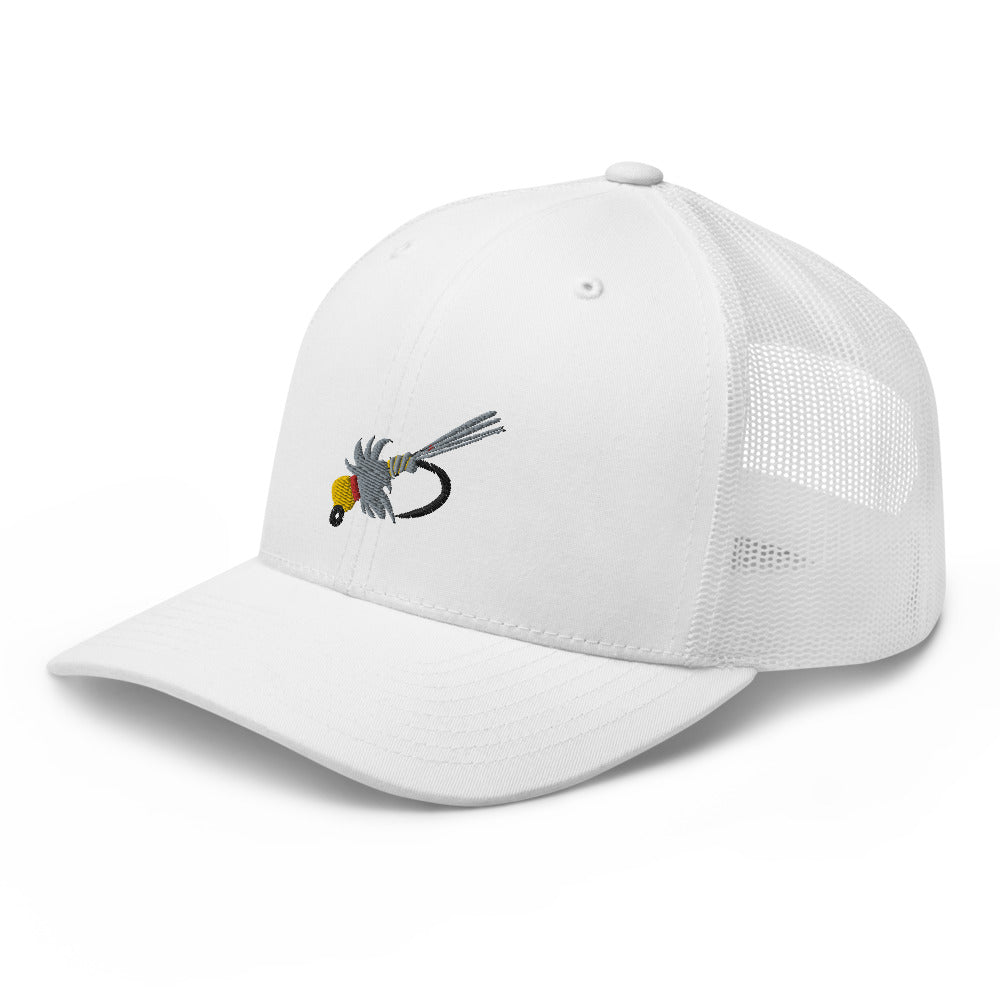 Unisex Adult Hares Ear Retro Trucker Hat | Yupoong 6606