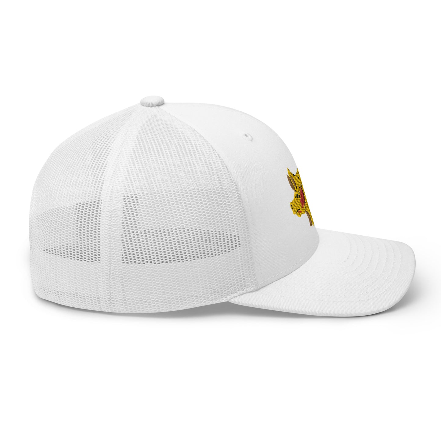 Unisex Adult Cutthroat Pig Trucker Hat | Yupoong 6606