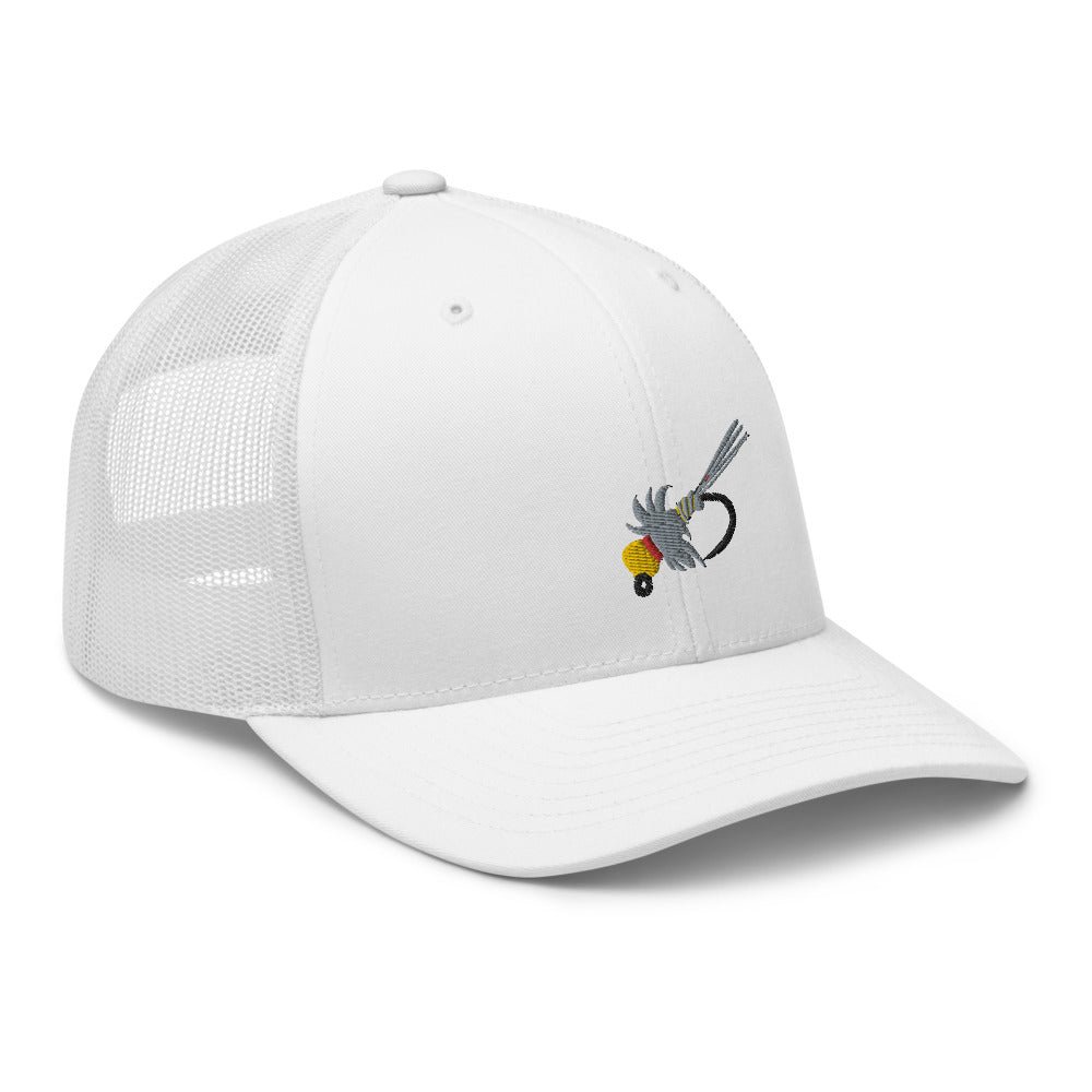 Unisex Adult Hares Ear Retro Trucker Hat | Yupoong 6606