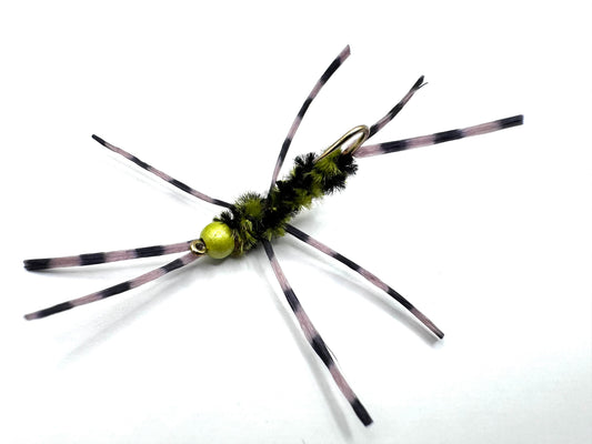 Size 12 Black Olive Pat’s Stoneflies