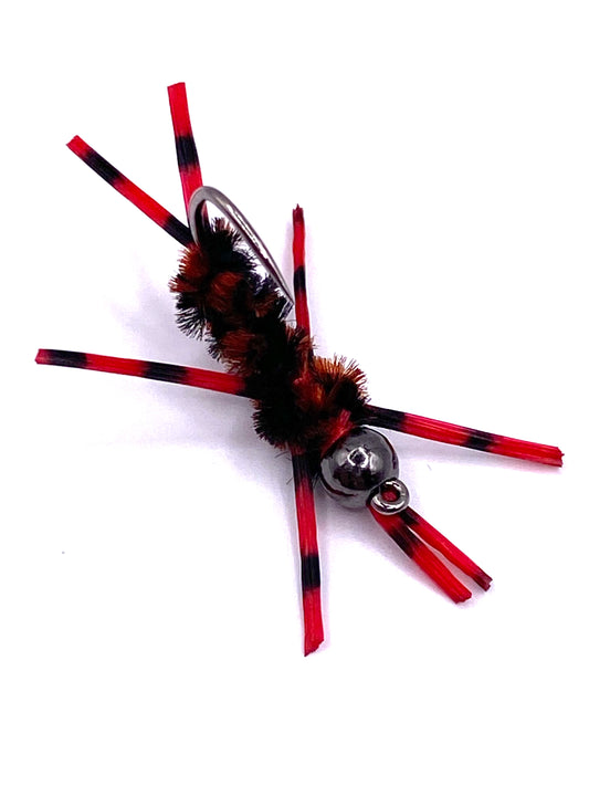 Tobacco Red Mini Pat's Rubber Leg Stonefly