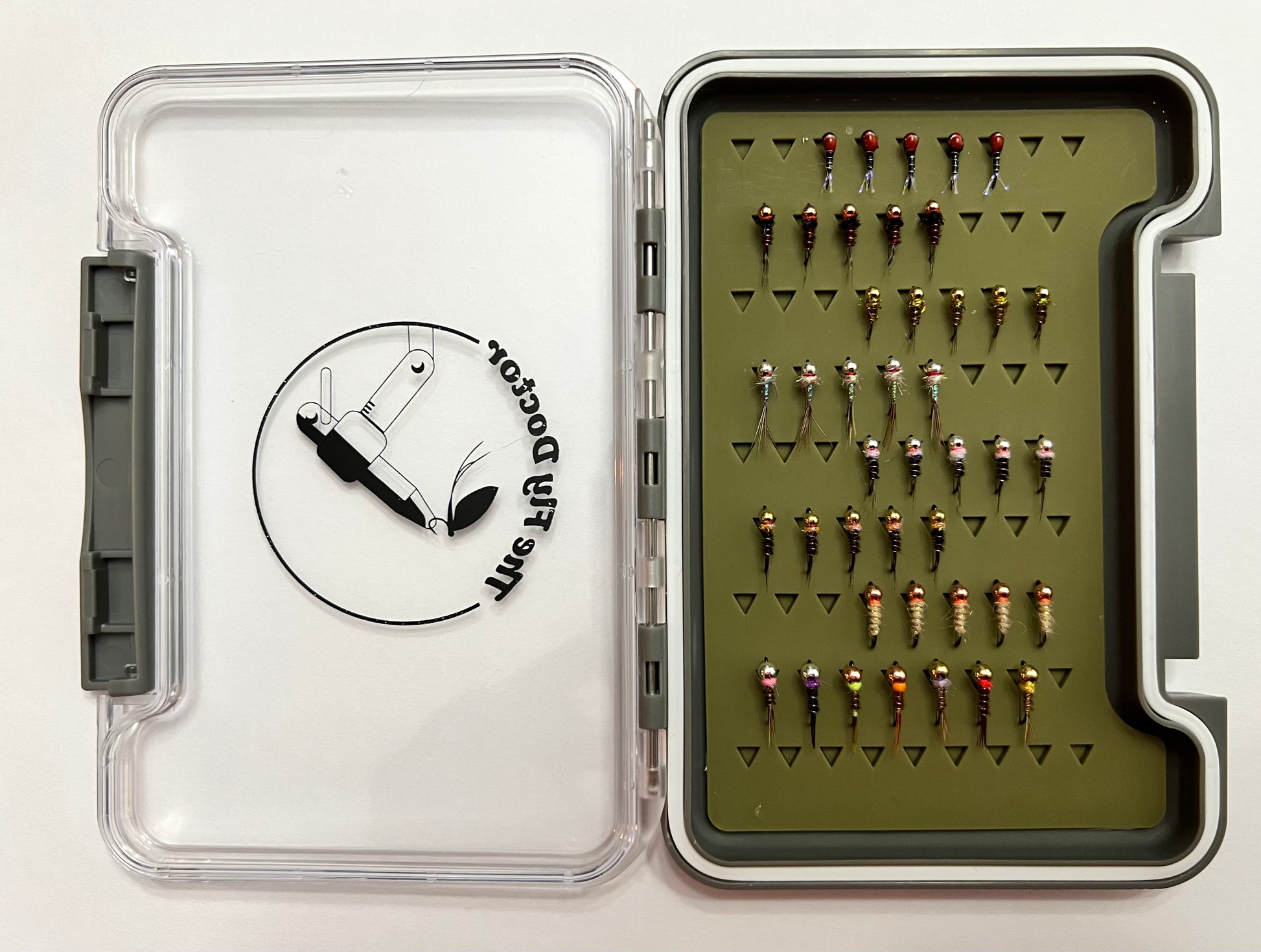 Small Silicone Slim Euronymph Fly Box – theflydoctor
